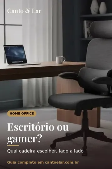 Capa vertical do guia: Escritório ou gamer?