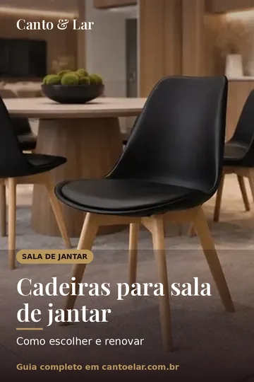 Capa vertical do guia: Cadeiras para sala de jantar