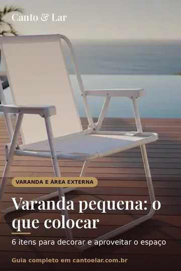 Capa vertical do guia: Varanda pequena: o que colocar