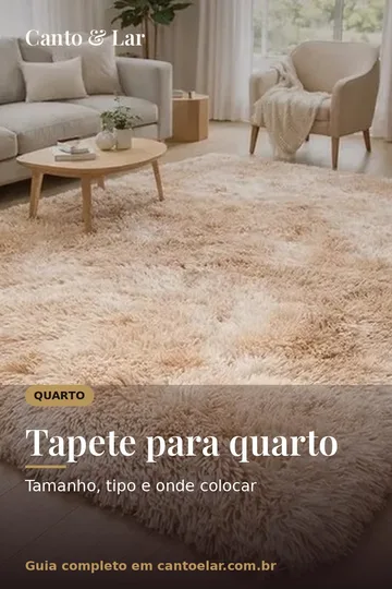 Capa vertical do guia: Tapete para quarto